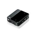 Aten KVM 2-Port DP 4K DP USB2 m/Kabler